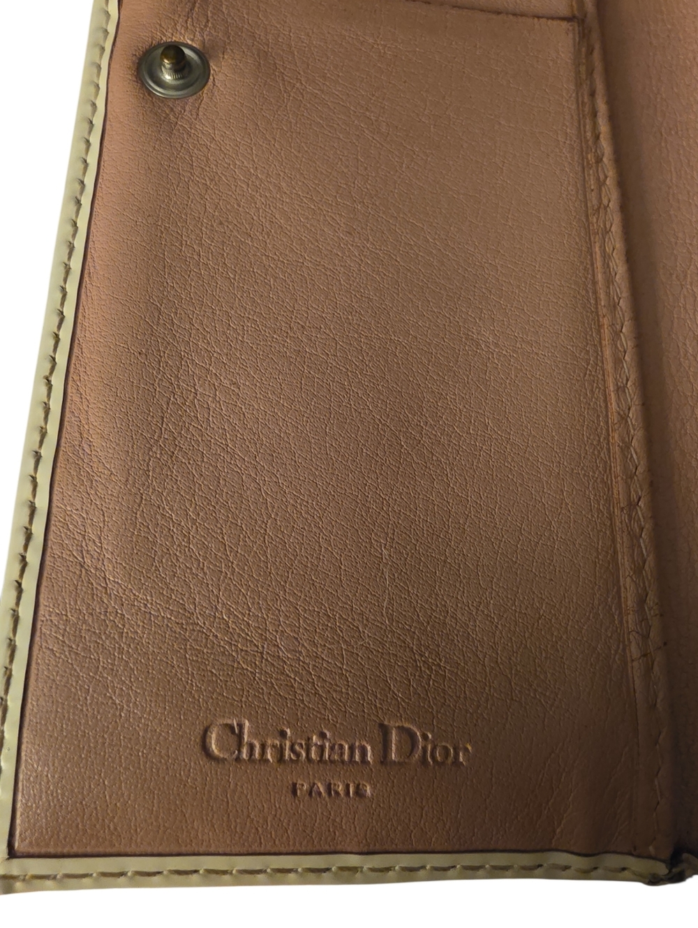 Vintage Christian Dior Trotter Girly Continental Wallet - Picture 8 of 12